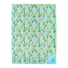 Load image into Gallery viewer, Sweet Citrus - Picnic Blanket &amp; Matching Bag (Blue)
