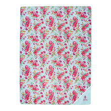 Load image into Gallery viewer, Botanical Blossom - Picnic Blanket &amp; Matching Bag (Mint)
